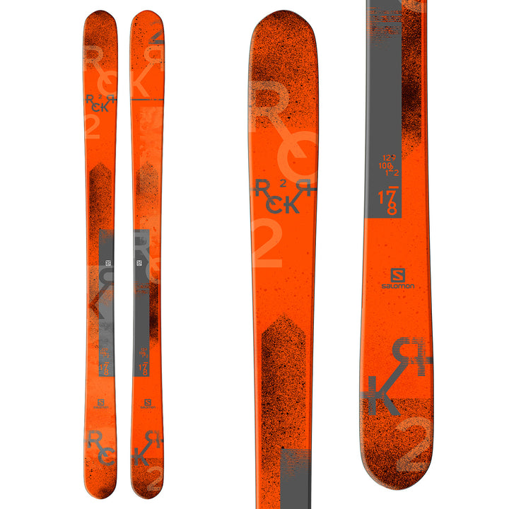 Salomon Rocker2 100 Skis 2017 Top View