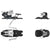 Salomon Warden MNC 13 Ski Bindings 2018 White/Black