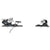 Salomon Warden MNC 13 Ski Bindings 2018 White/Black Side View