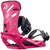 Salomon Rhythm Snowboard Bindings - Women's 2017 Pink High Back View