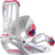 Salomon Spell Snowboard Bindings - Women's 2017 White Back View