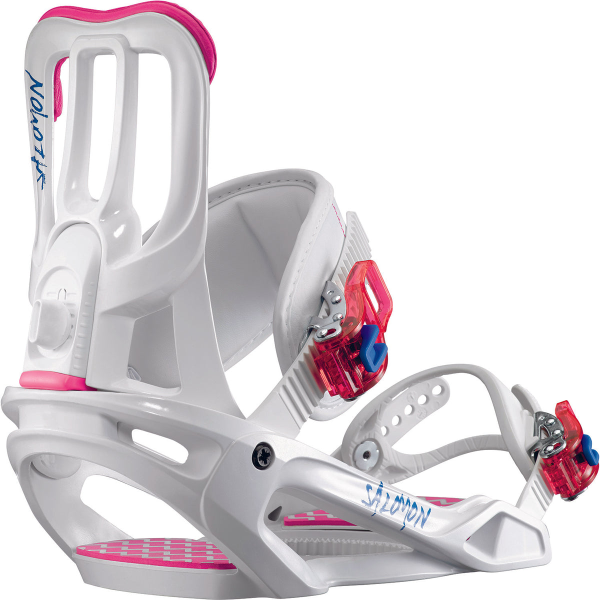 Salomon Spell Snowboard Bindings - Women's 2017 White Back View