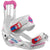 Salomon Spell Snowboard Bindings - Women's 2017 White Side View