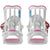 Salomon Spell Snowboard Bindings - Women's 2017 White High Back View