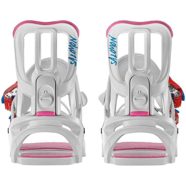 Salomon Spell Snowboard Bindings - Women's 2017 White High Back View