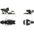 Salomon STH2 13 WTR Ski Bindings 2018 Black/White