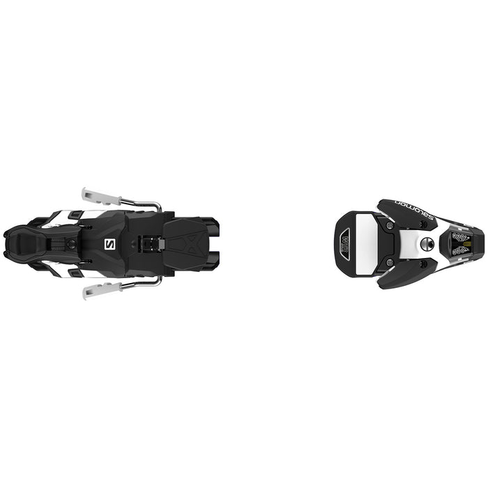 Salomon STH2 13 WTR Ski Bindings 2018 Black/White Top View
