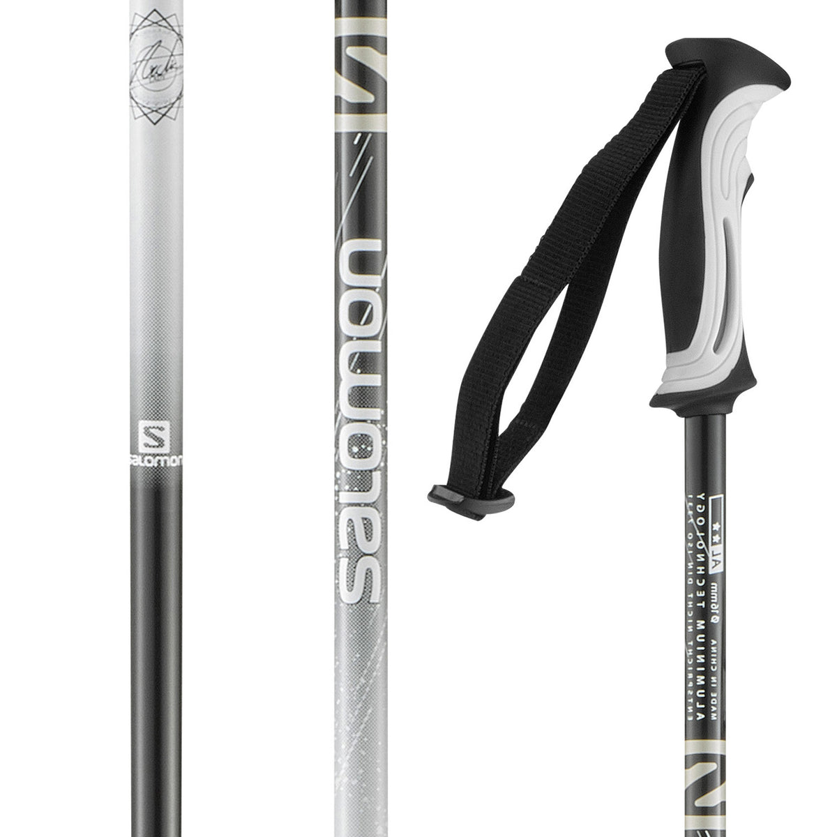 Salomon Arctic Lady Ski Poles - Women's 2018 Black