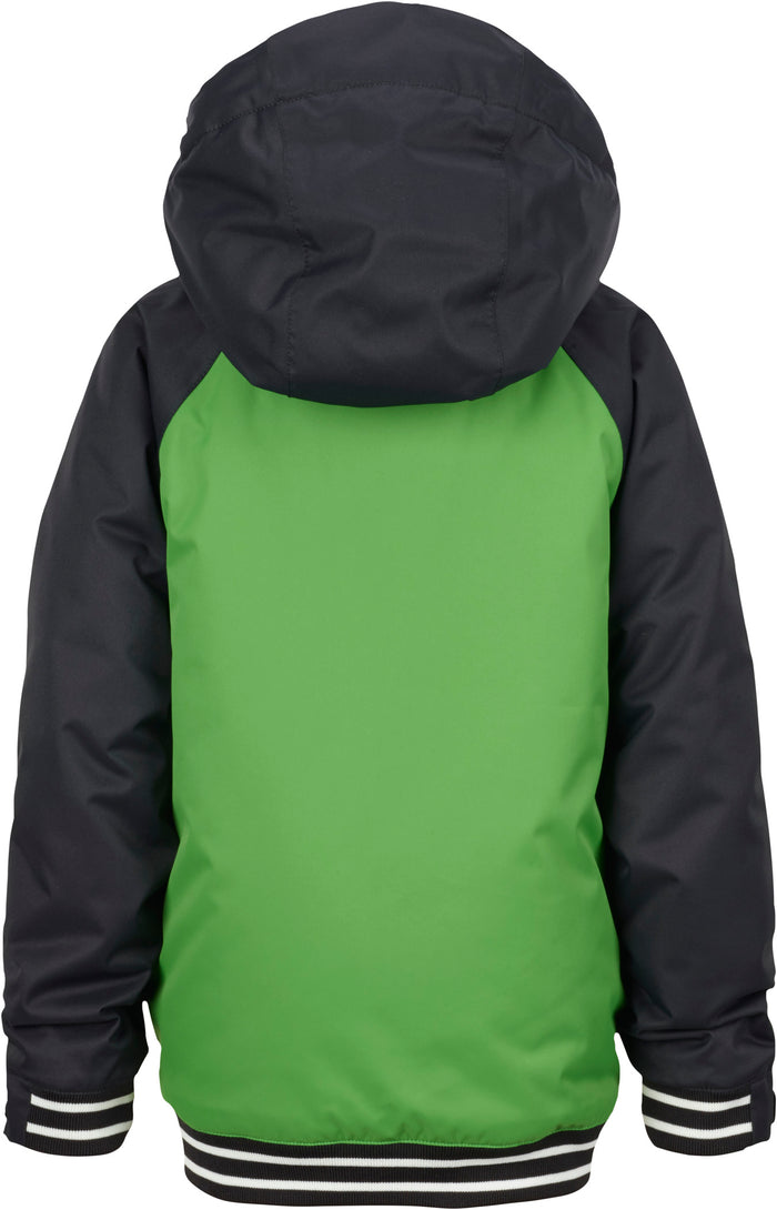 Burton Minishred Game Day Jacket - Little Boys' Slime/True Black Back View