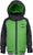 Burton Minishred Game Day Jacket - Little Boys' Slime/True Black Front View