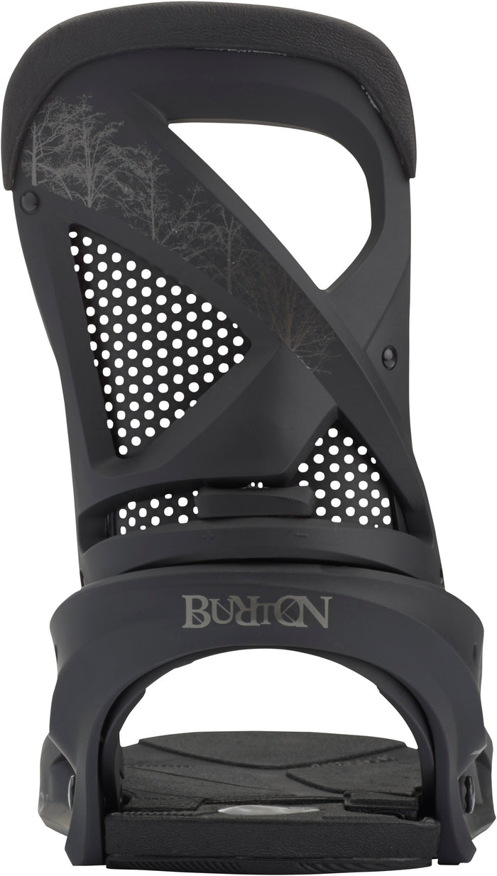 Burton Lexa Snowboard Bindings - Women's 2017 Black Gold Back View