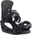 Burton Malavita EST Snowboard Bindings 2017 Black Front View