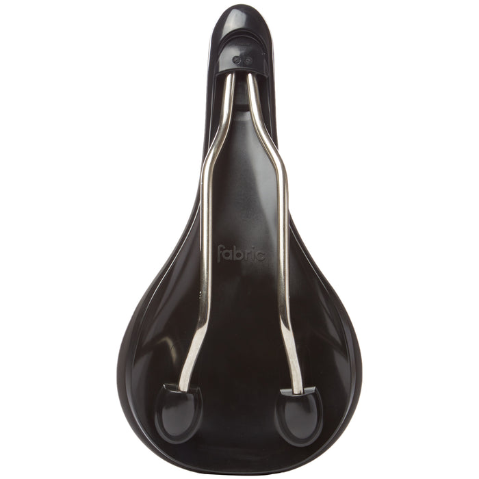 Fabric Scoop Shallow Race Titanium Saddle Black/Black