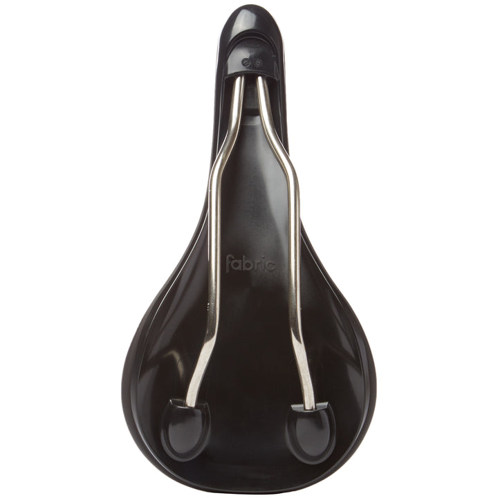 Fabric Scoop Shallow Race Titanium Saddle Black/Black