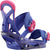 Burton Scribe Smalls Snowboard Bindings - Girls' 2017 Deja Blue Back View