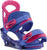 Burton Scribe Smalls Snowboard Bindings - Girls' 2017 Deja Blue Front View