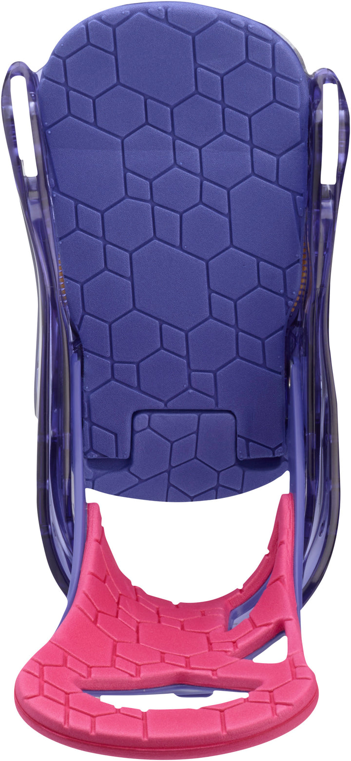 Burton Scribe Smalls Snowboard Bindings - Girls' 2017 Deja Blue Top View