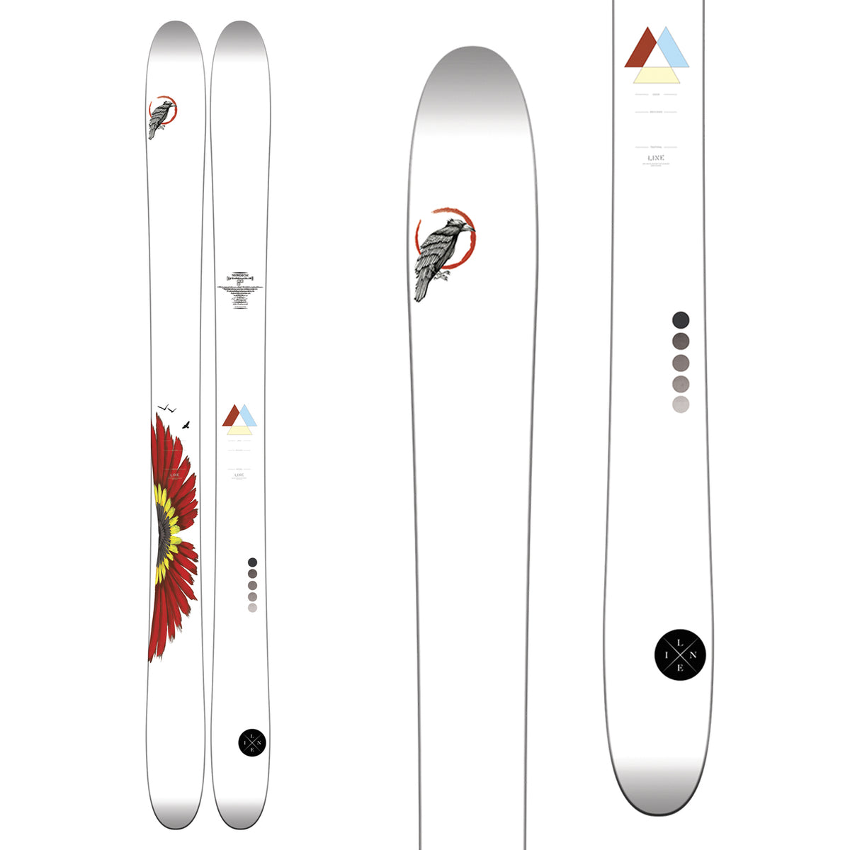 Line Skis Mordecai Skis 2017 Top View