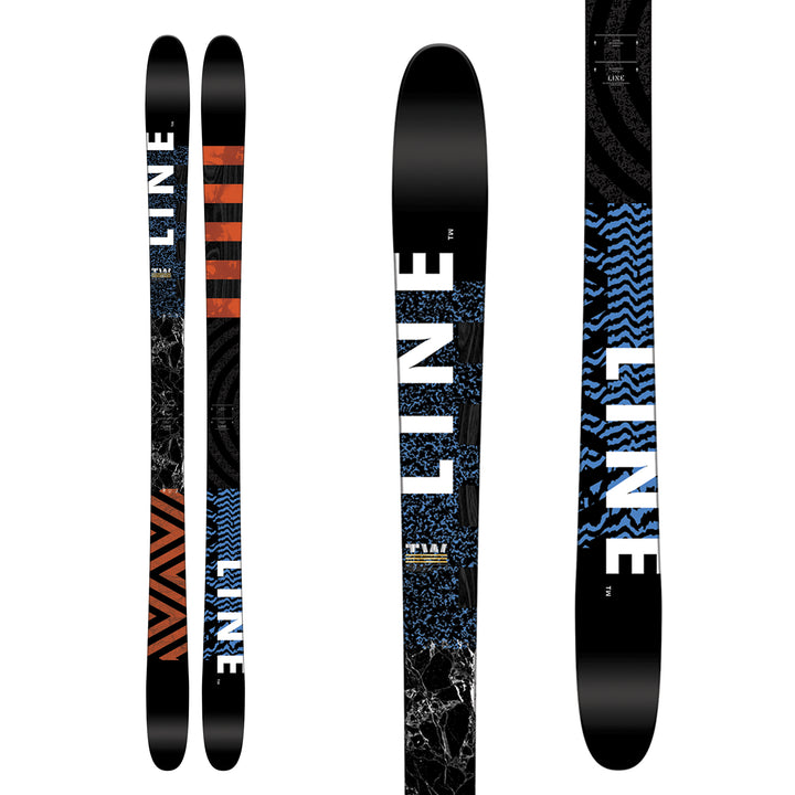 Line Skis Tom Wallisch Pro Skis 2017 Top View