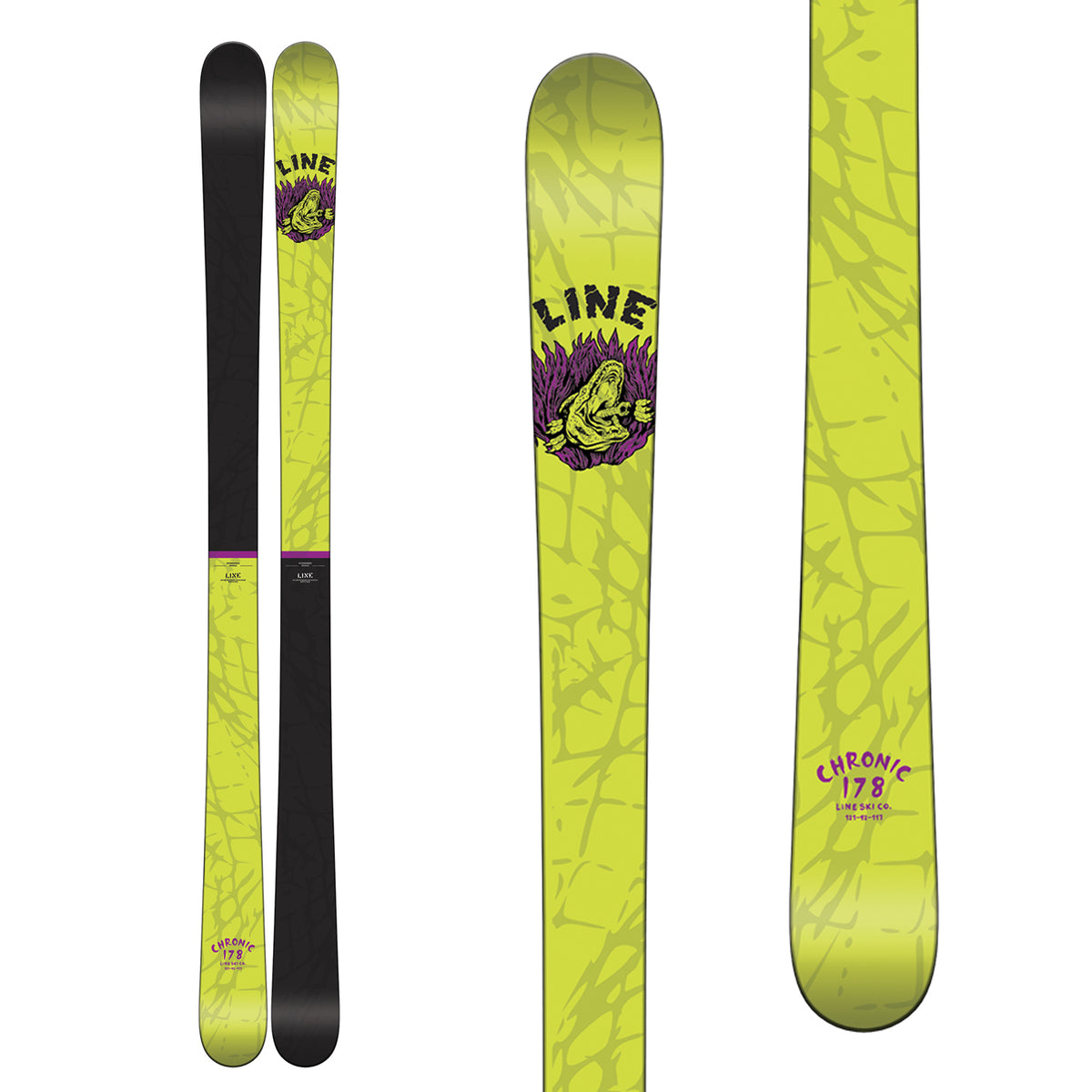 Line Skis Chronic Skis 2017 Top View