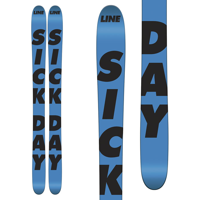 Line Skis Sick Day 110 Skis 2017 Base View