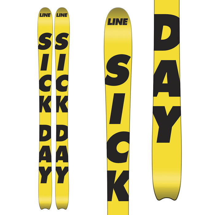 Line Skis Sick Day 102 Skis 2017 Base View