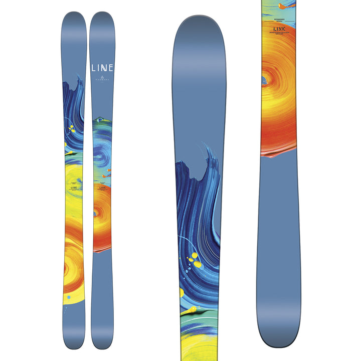 Line Skis Pandora 95 Skis - Women's 2017 Top View