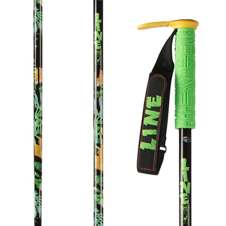 Line Skis Whip Ski Poles 2017 Green