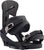 Burton Mission EST Snowboard Bindings 2017 Black Front View
