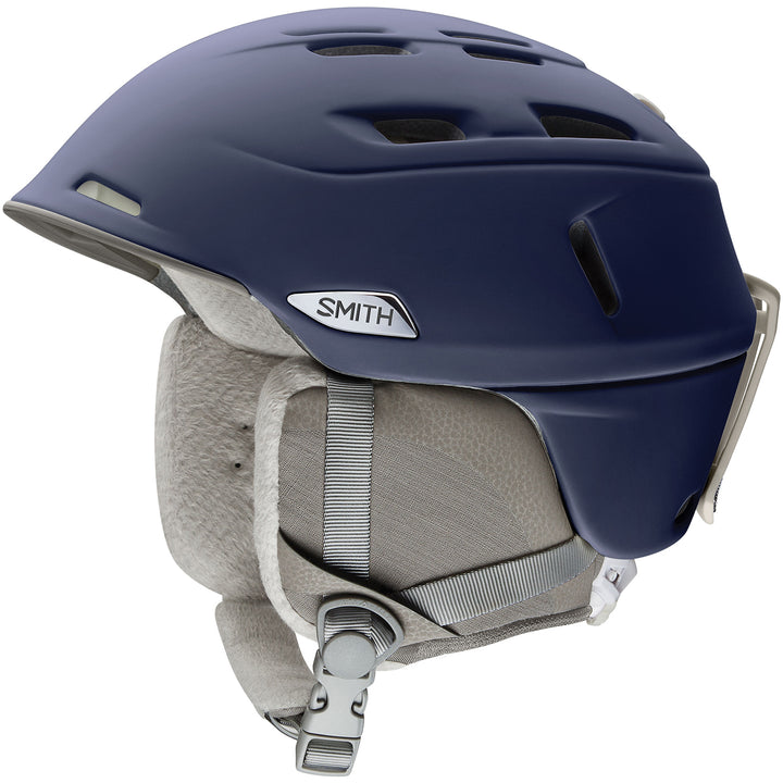Smith Compass Helmet - Women's Matte Midnight Side View