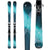 Blizzard Quattro 7.3 Skis + TP10 W Bindings - Women's 2017 Top View