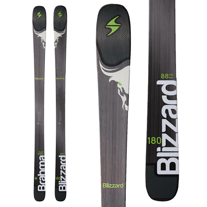 Blizzard Brahma Skis 2017 Top View