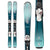 Blizzard Sheeva Twin Jr Skis + IQ 4.5 Bindings - Little Girls' 2017 Top View