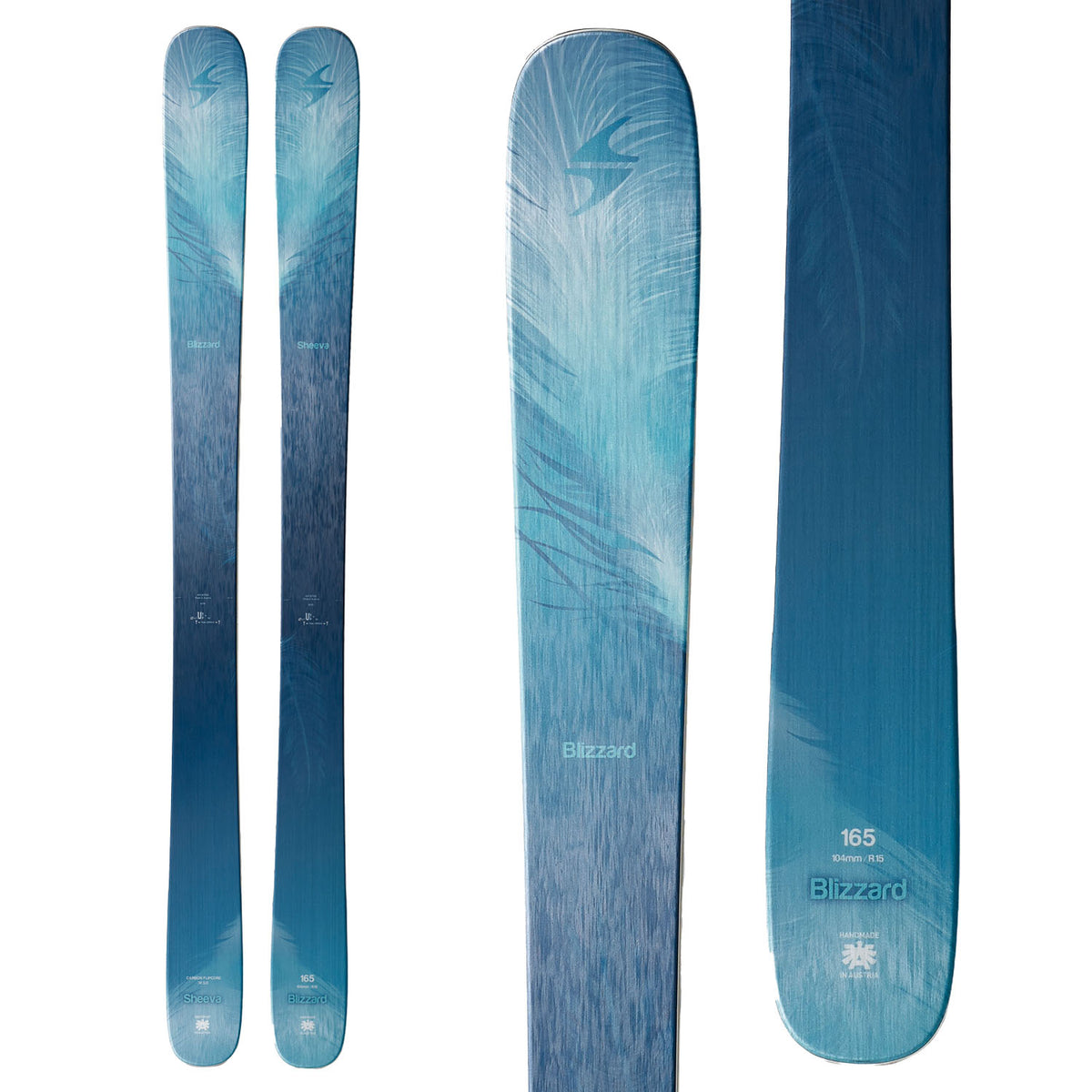 Blizzard Sheeva Skis - Women's 2017 Top View