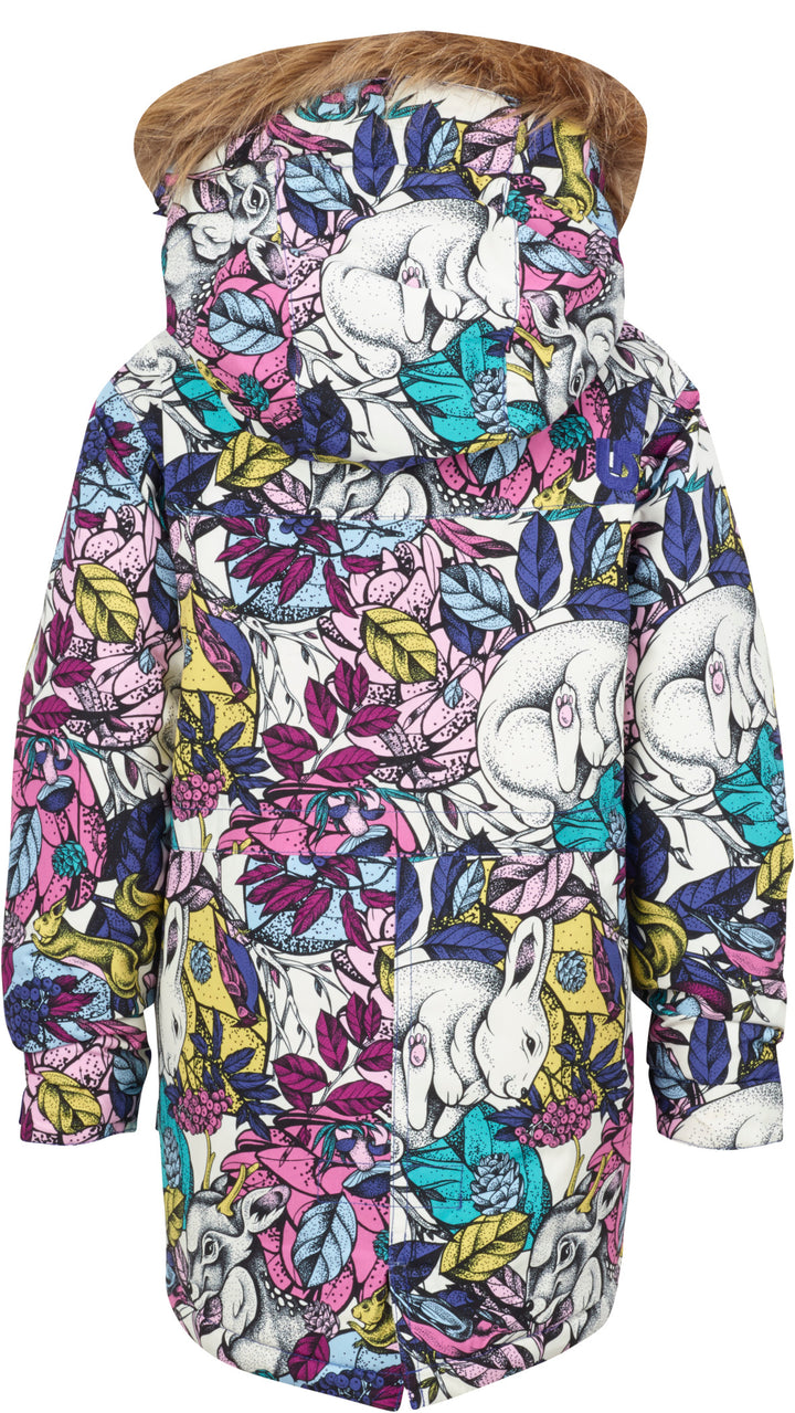 Burton Minshred Aubrey Jacket - Little Girls' Animalia Back View