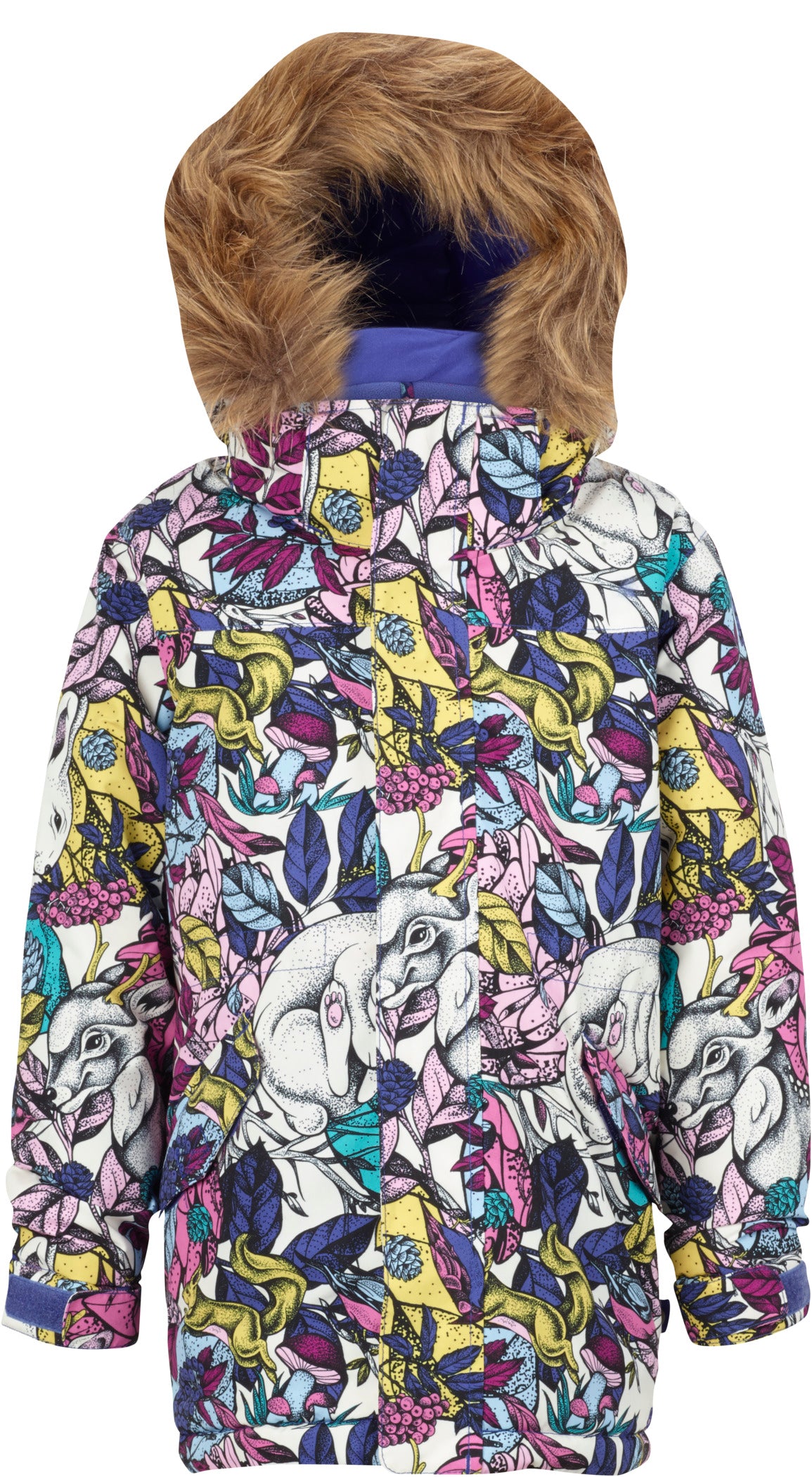 Burton Minshred Aubrey Jacket - Little Girls' Animalia Front View
