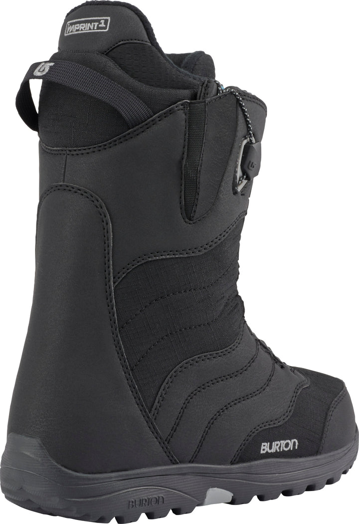 Burton Mint Snowboard Boots - Women's 2018 Black Back View