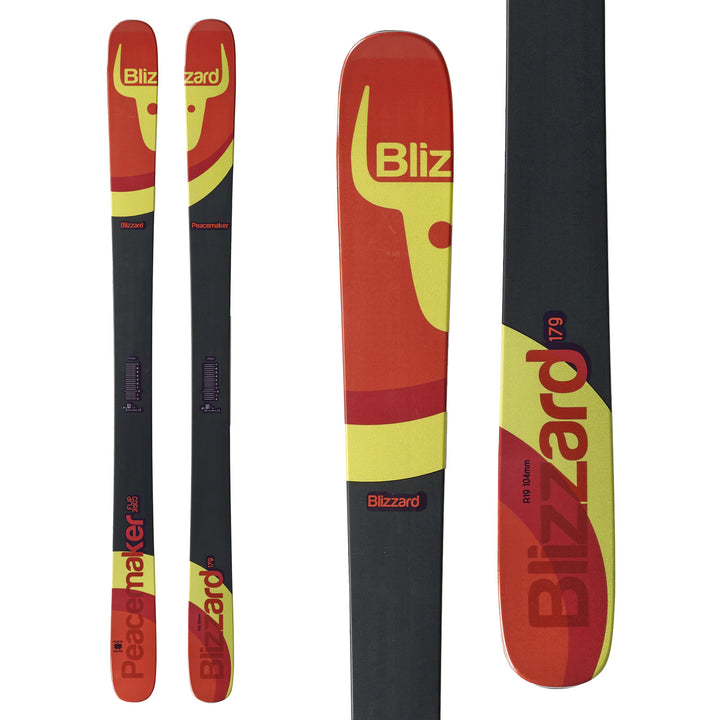 Blizzard Peacemaker Skis 2016 Top View