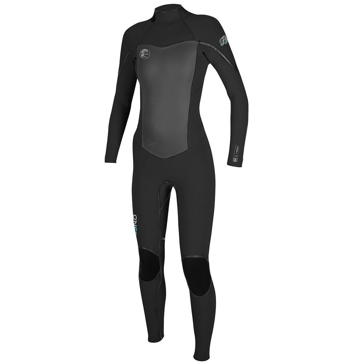 O'Neill 4/3 Flair Z.E.N. Back Zip Wetsuit - Women's Black