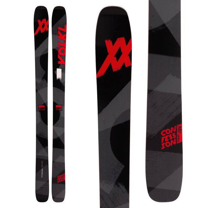 Volkl Confession Skis 2017 Top View