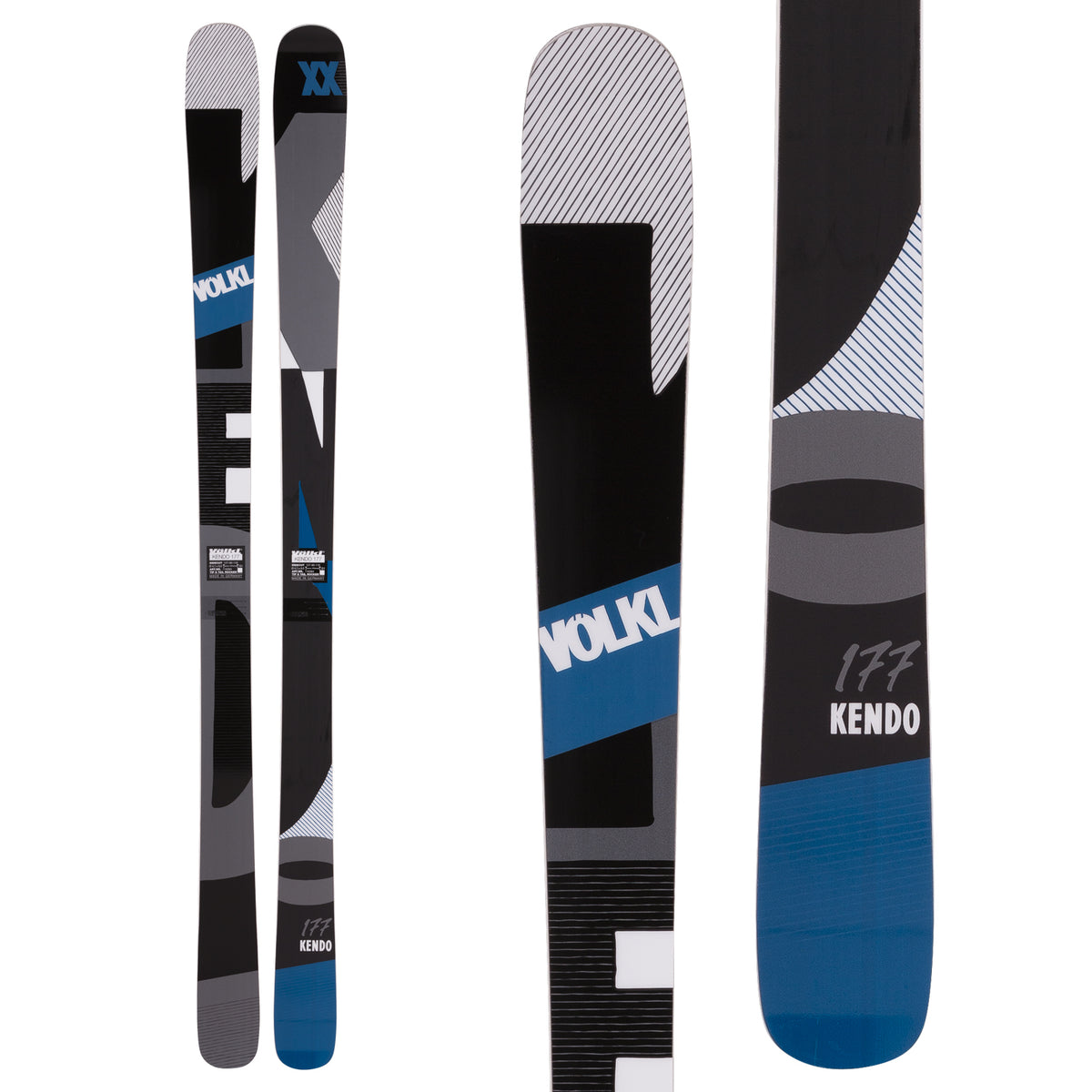 Volkl Kendo Skis 2017 Top View