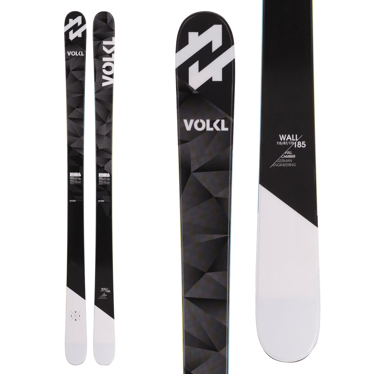 Volkl Wall Skis 2017 Top View