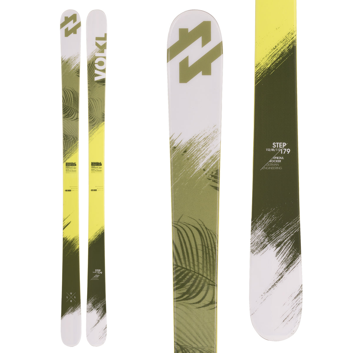 Volkl Step Skis 2017 Top View