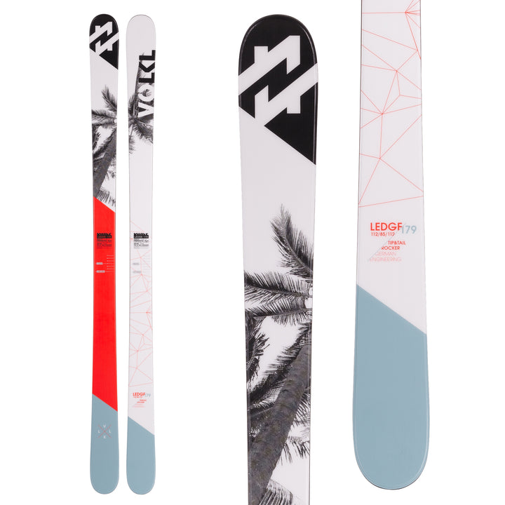 Volkl Ledge Skis 2017 Top View
