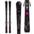 Volkl Flair 73 Black Skis + 3Motion TP 10.0 Bindings - Women's 2017 Top View