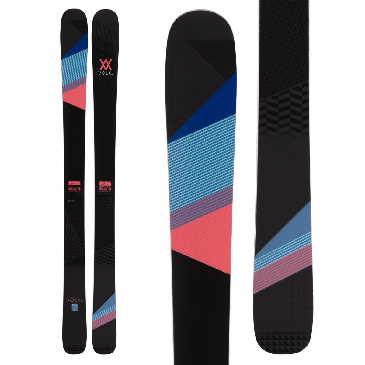 Volkl Aura Skis - Women's 2017 Top View