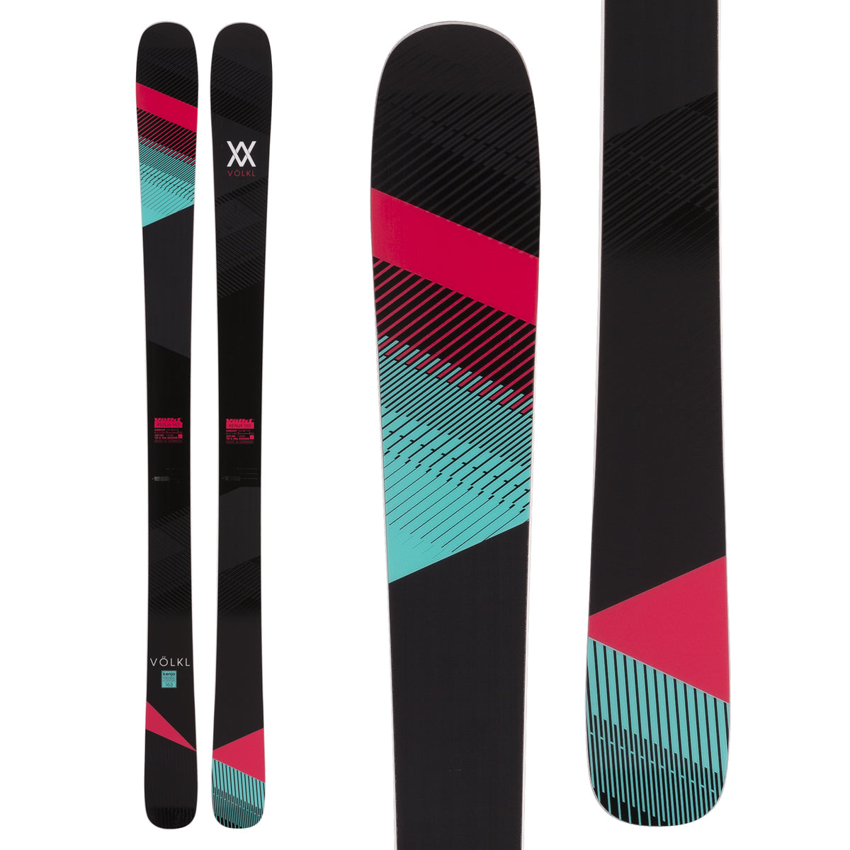 Volkl Kenja Skis - Women's 2017 Top View