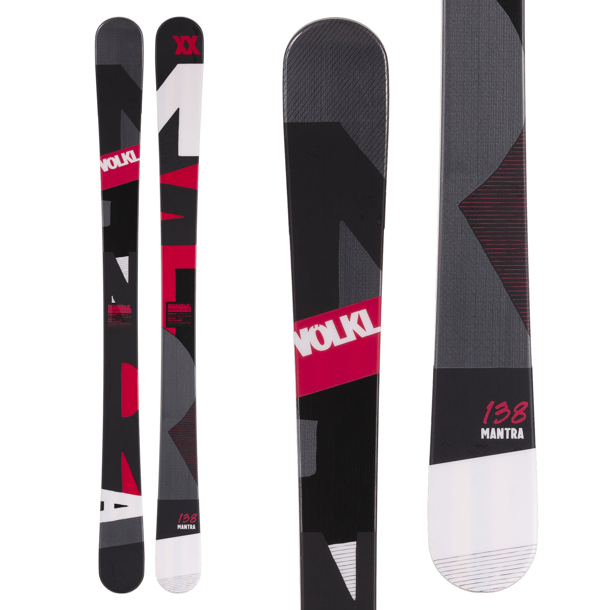 Volkl Mantra Jr Skis - Big Boys' 2017 Top View