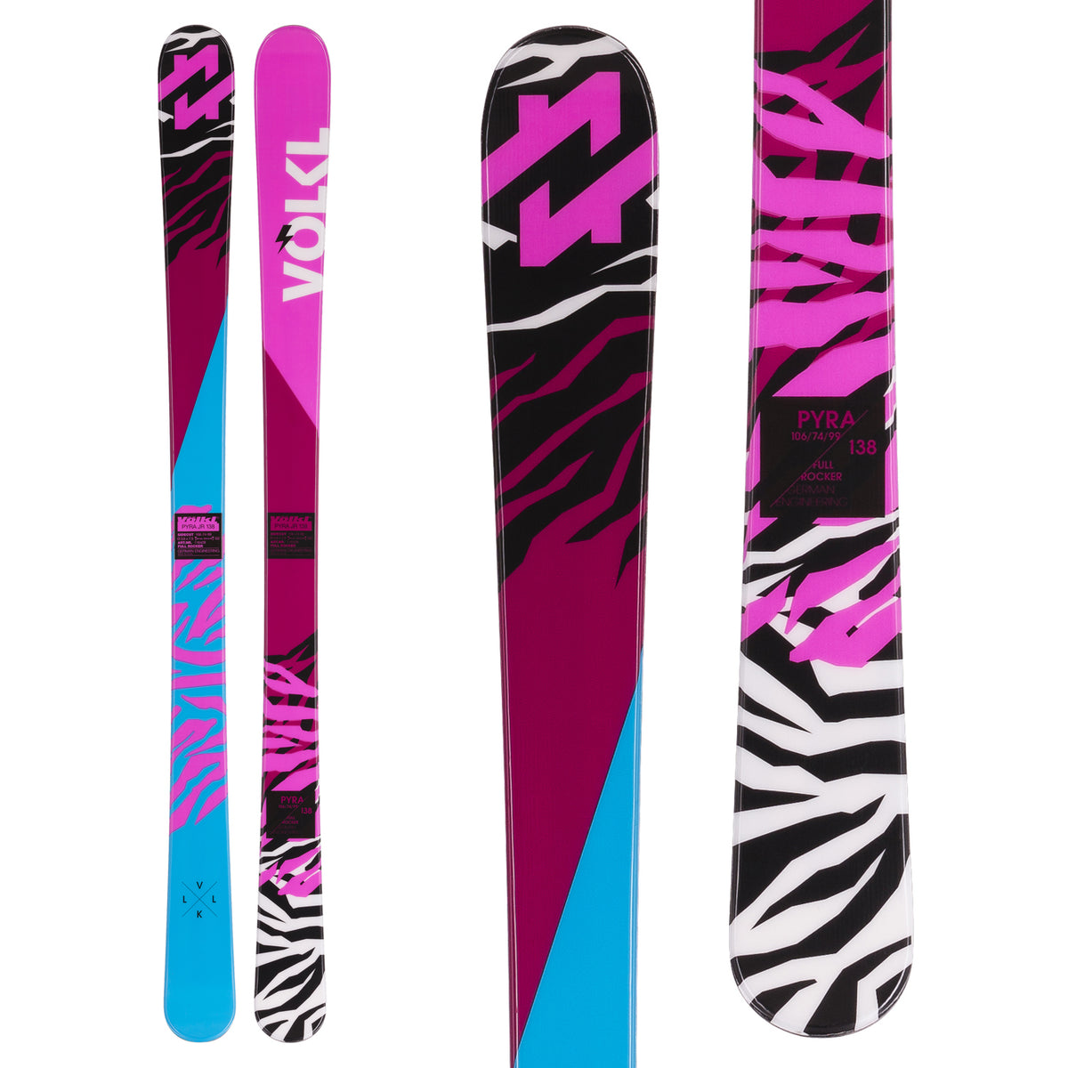 Volkl Pyra Jr Skis - Girls' 2017