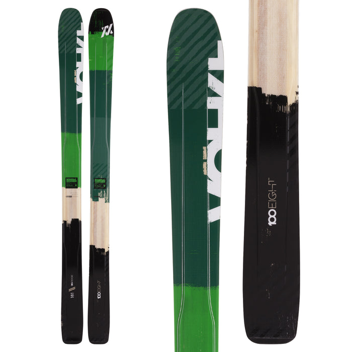 Volkl 100Eight Skis 2017 Top View